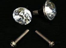 100 New 2x Zinc Alloy Small Crystal Drawer Knob Pull Handle intended for size 1024 X 1024