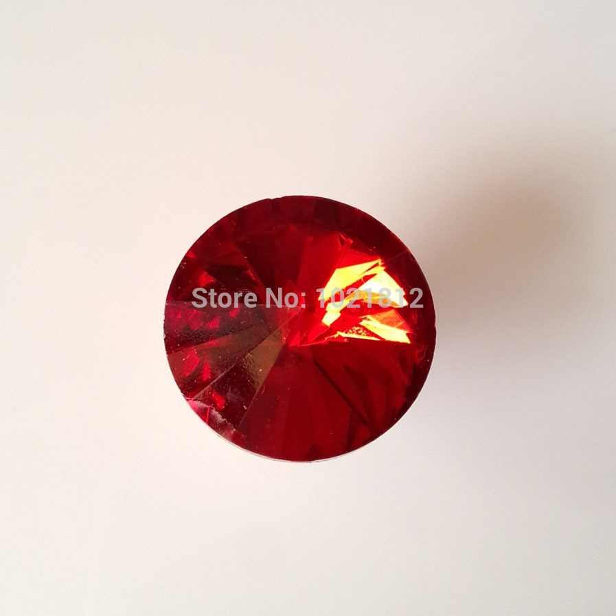 10pcs 25mm Red Glass Cabinet Knobs Cabinet Cupboard Closet Drawer within sizing 897 X 897