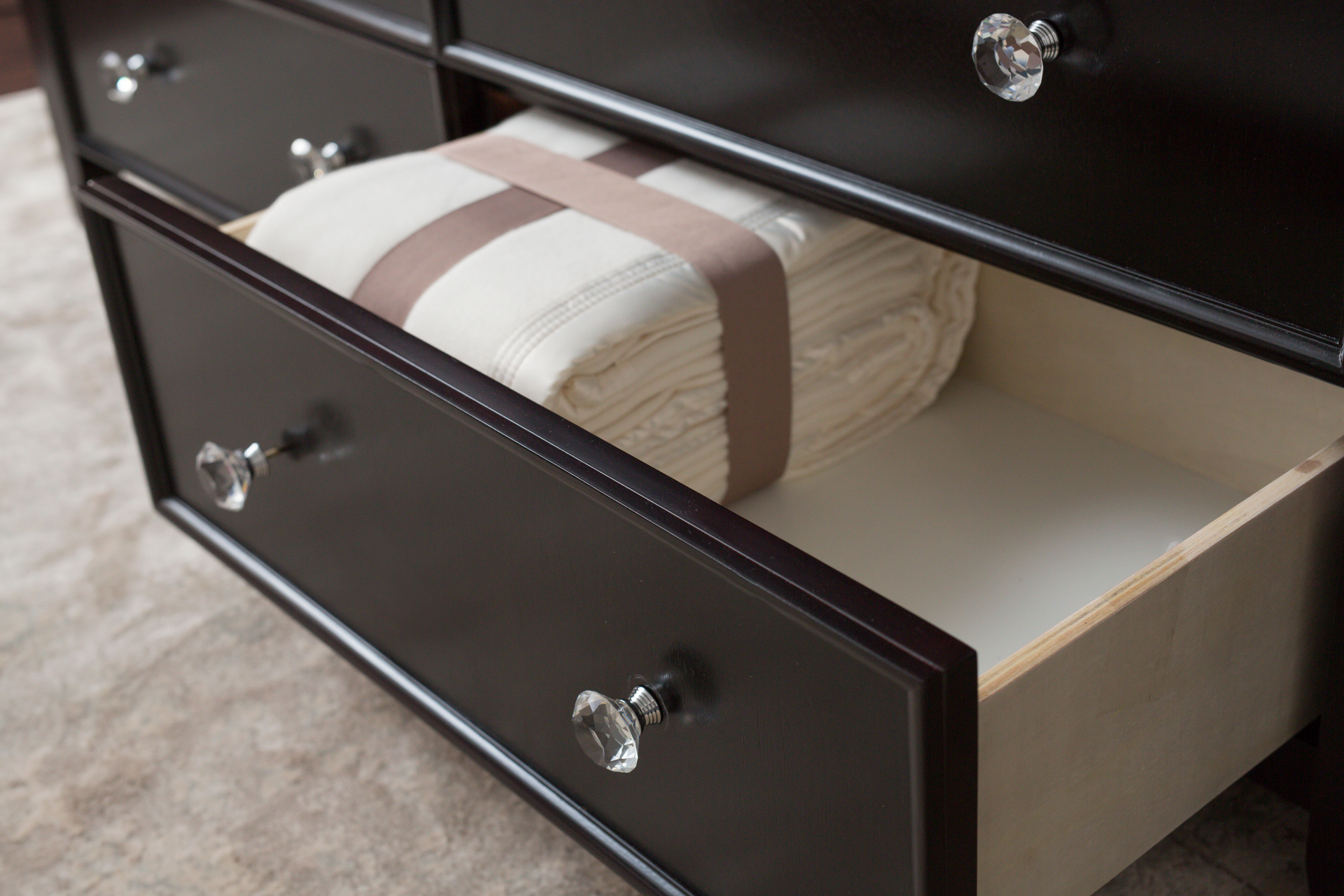 2 Over 2 Drawer Dresser Espresso Craft Bedroom Furniture within dimensions 5760 X 3840