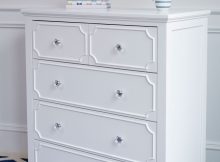 2 Over 3 Drawer Dresser White Craft Bedroom Furniture in sizing 3840 X 5760