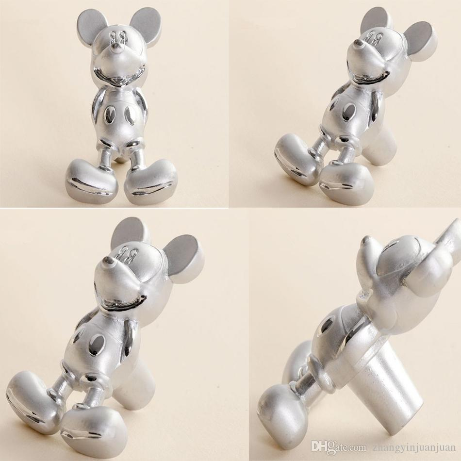 2018 Silver Mickey Mouse Drawer Handles Furniture Kids Cartoon inside proportions 950 X 950
