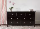 3 Over 4 Drawer Dresser Espresso Craft Bedroom Furniture pertaining to proportions 5760 X 3840