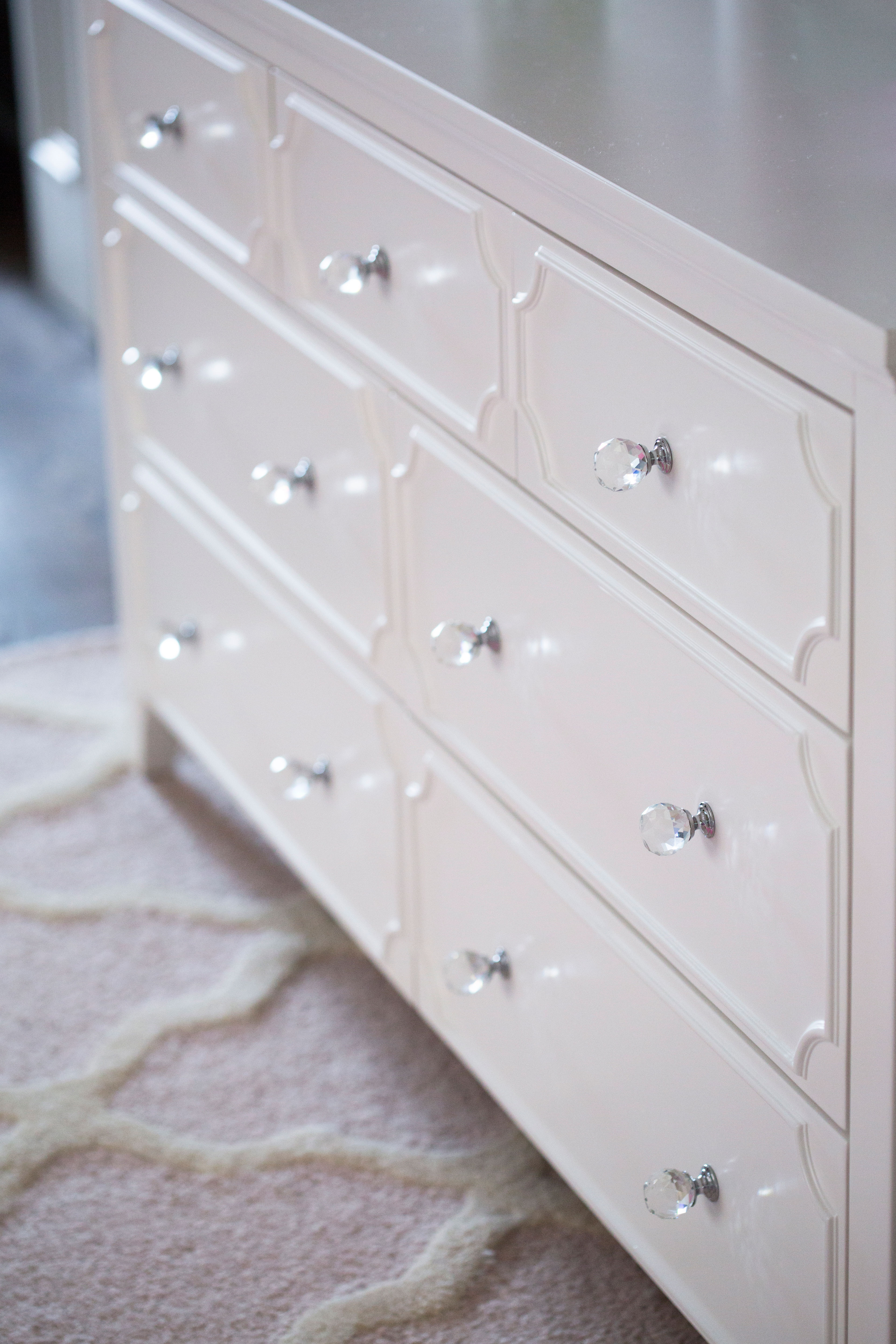 3 Over 4 Drawer Dresser White Craft Bedroom Furniture for size 3840 X 5760