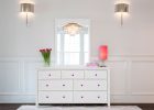 3 Over 4 Drawer Dresser White Craft Bedroom Furniture in measurements 5760 X 3840