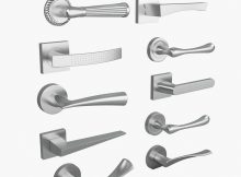 3d 65 Door Handles Collection Cgtrader within sizing 1500 X 1500