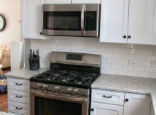 64 Beautiful Stylish Antique White Painted Kitchen Cabinets In Glaze pertaining to proportions 736 X 1104