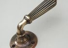 Aged Brass Reeded Lever Handles pertaining to proportions 1000 X 1000