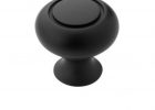 Amerock Allison Value 1 14 In 32 Mm Flat Black Cabinet Knob throughout sizing 1000 X 1000