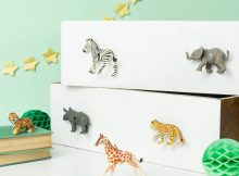 Animal Cupboard Knobs Set Of Eight Safari Animals Candy Queen regarding proportions 1024 X 1024