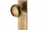 Antique Brass Door Knobs Heritage Brass Balmoral Door Knob On with measurements 1500 X 1500