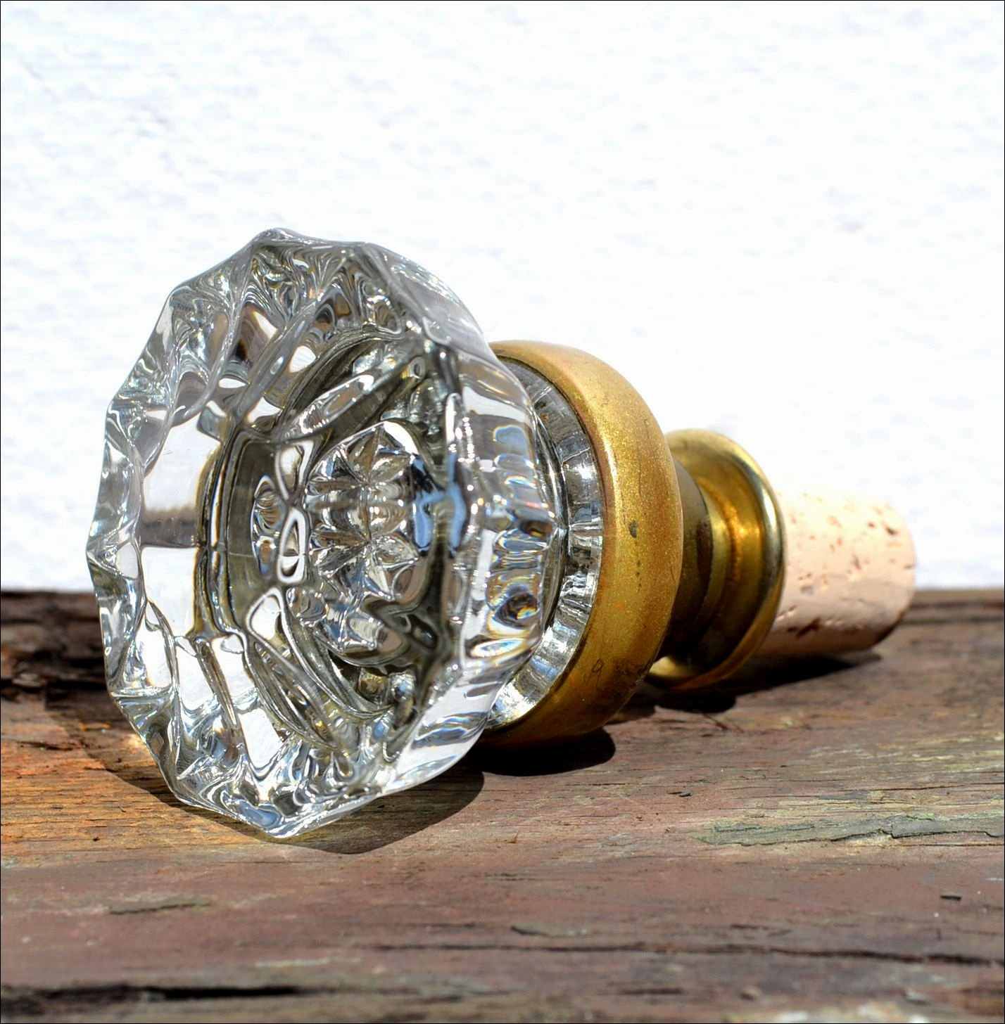 Antique Glass Door Knobs Awesome Wine Stopper Door Knob 1930s Crown intended for measurements 1428 X 1456