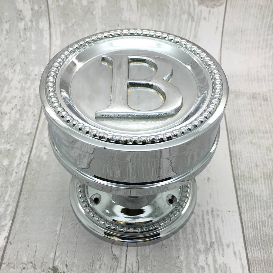 B Letter Centre Door Knob Solid Brass G Decor regarding proportions 900 X 900