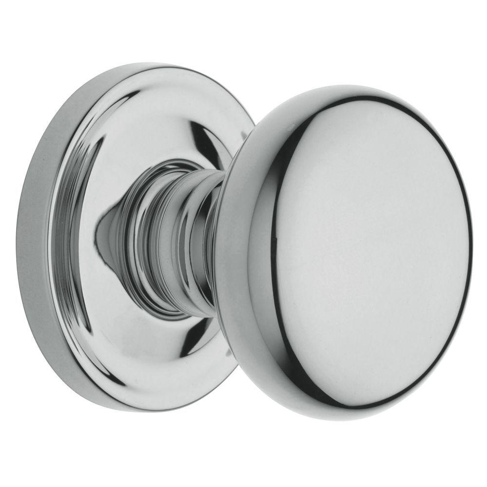 Baldwin Estate Classic Polished Chrome Bedbath Door Knob 5015 260 intended for dimensions 1000 X 1000
