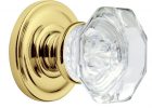 Baldwin Filmore Polished Brass Hallcloset Crystal Door Knob in size 1000 X 1000