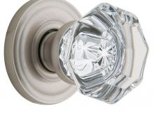 Baldwin Filmore Satin Nickel Half Dummy Crystal Door Knob 5080150 pertaining to sizing 1000 X 1000