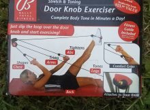 Bally Total Fitness Door Knob Exerciser inside dimensions 1200 X 1600