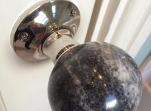 Beautiful Pair Of Large Marble Mortice Door Knobs Handles Nickel 6 within size 768 X 1024