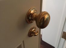 Brandino Brass Unlacquered Brass Door Knob With Privacy Bolt intended for size 1080 X 1080