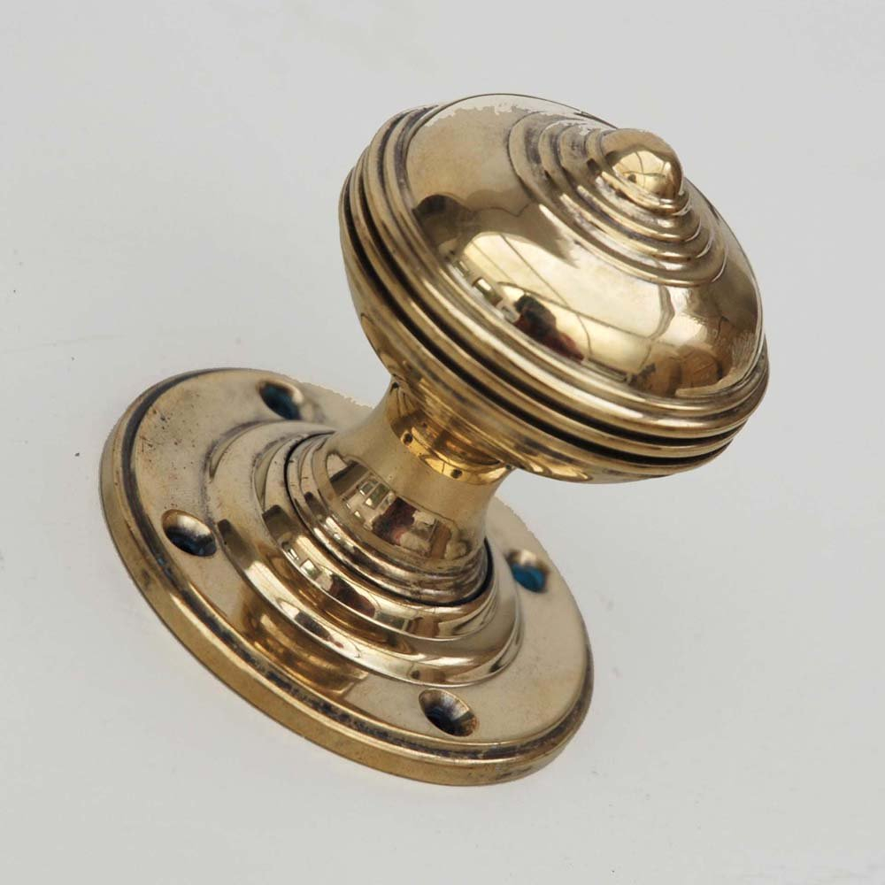 Brass Georgian Style Door Knobs regarding sizing 1000 X 1000