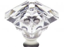 Cal Crystal M995 1 14 Square Crystal Cabinet Knob with regard to proportions 1200 X 1200