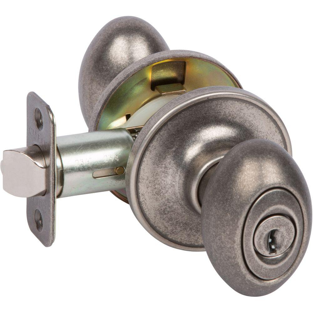 Callan Carlyle Antique Silver Keyed Entry Door Knob Ke1002 The with regard to size 1000 X 1000