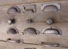 Cast Iron Cup Handle Kitchen Cupboard Door Handle Knob Antique Iron throughout measurements 1000 X 825