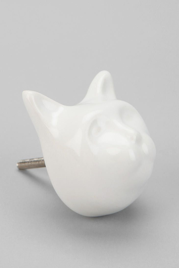 Ceramic Cat Knob Urban Outfitters These Would Be Adorable On The pertaining to measurements 730 X 1095