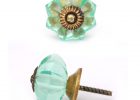 Colorful Glass Knobs Sea Foam Green Glass Flower Cabinet Knob within dimensions 1001 X 1001