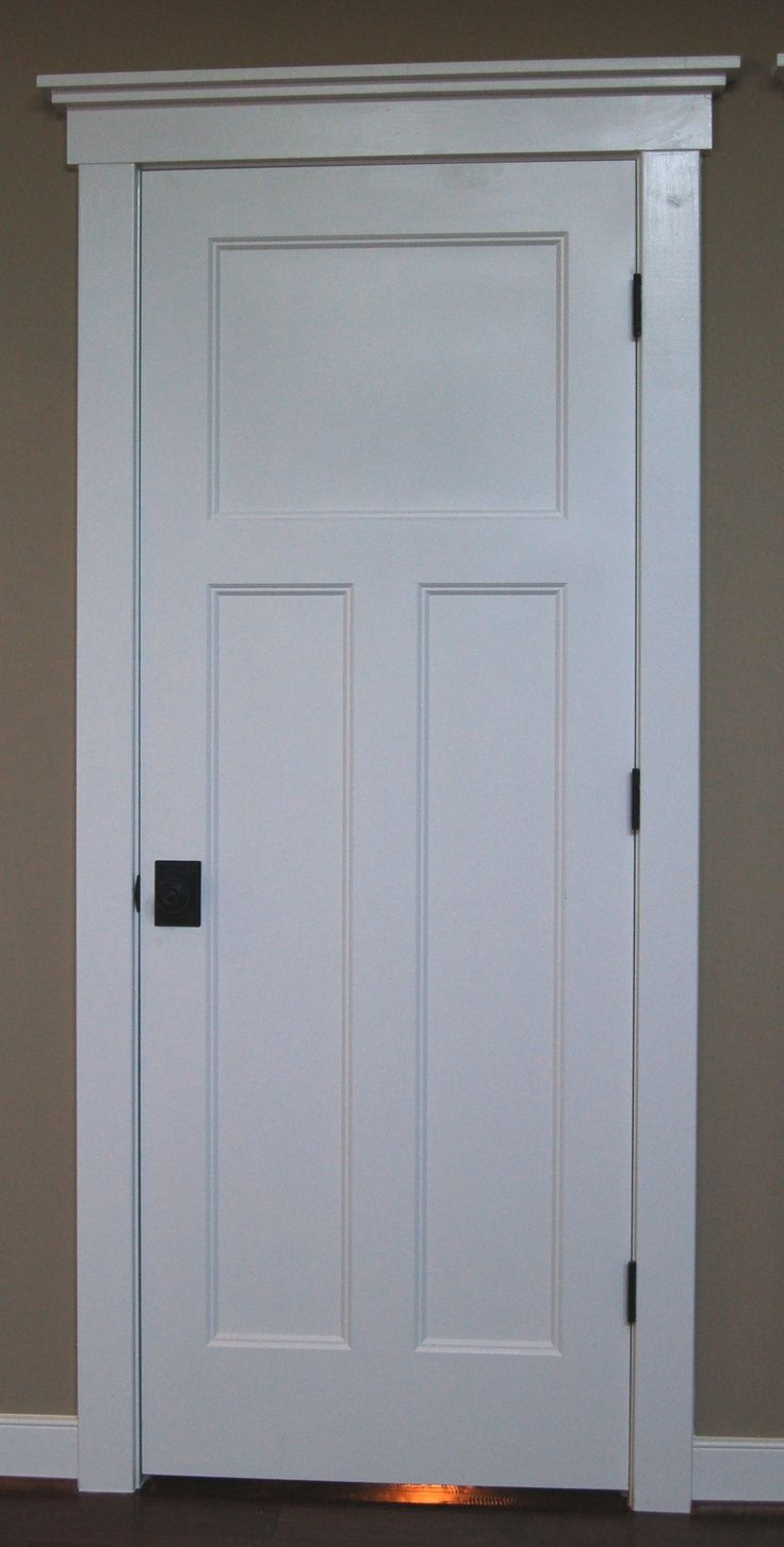 Craftsman Style Door Trim Craftsman Style Interior Doors Stained inside proportions 736 X 1452