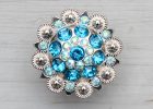 Crystal Drawer Knob With Turquoise And Light Blue Crystals with regard to size 2048 X 2048