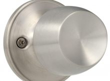 Defiant Brandywine Stainless Steel Dummy Door Knob T8640 The Home intended for sizing 1000 X 1000
