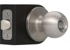 Defiant Saturn Stainless Steel Privacy Bedbath Door Knob T3610b with regard to measurements 1000 X 1000