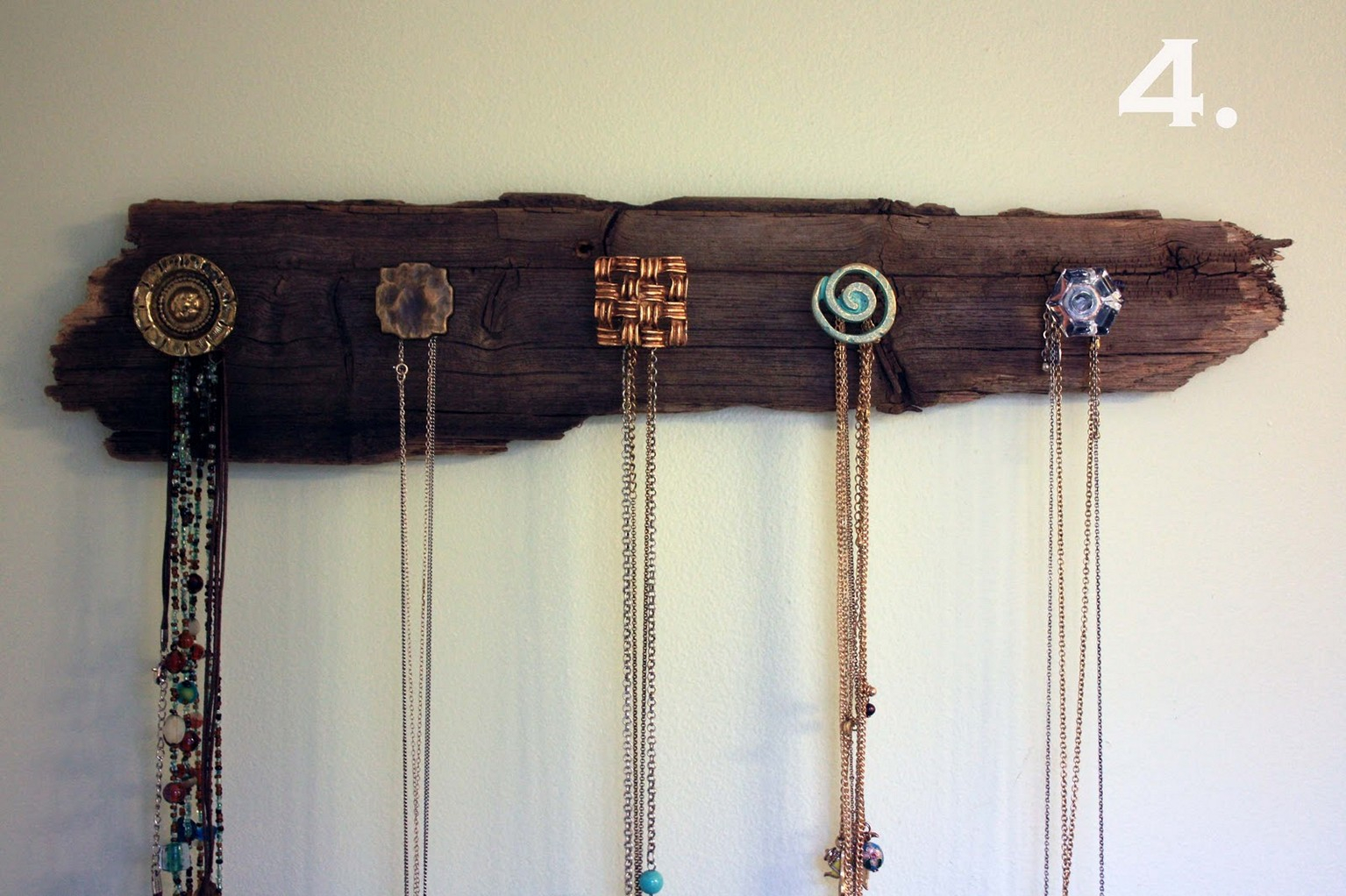 Diy Necklace Holder With Knobs with sizing 1535 X 1022