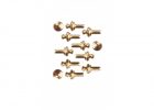 Dolls House 12 Brass 3mm Drawer Knobs Handles 112 Scale Miniature with regard to dimensions 1600 X 1200