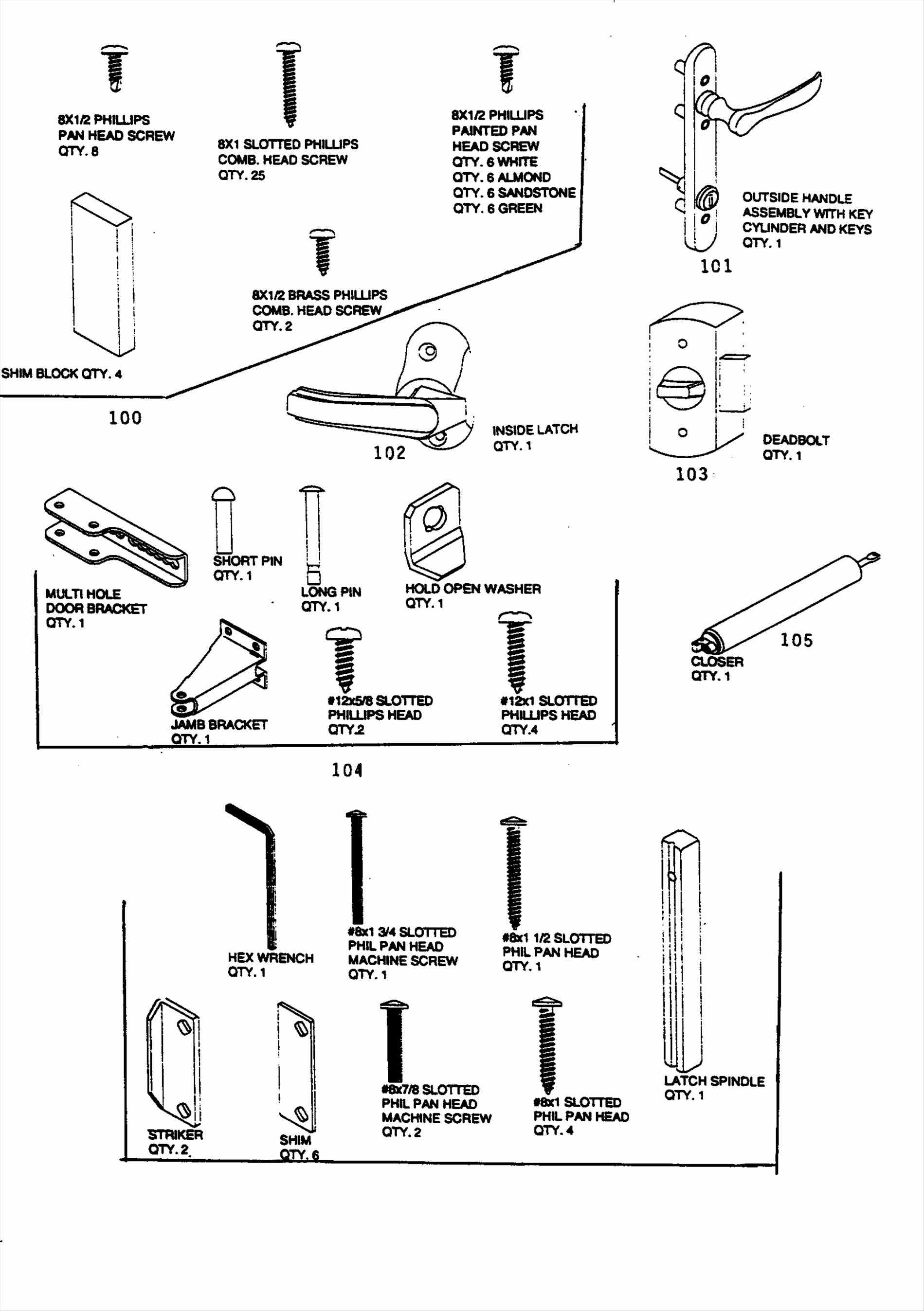 Door Knob Terminology Door Knobs intended for measurements 1899 X 2695