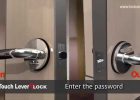 Electronic Smart Lever Lock Locksis Keyless Digital Door Lock inside size 1280 X 720