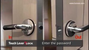 Electronic Smart Lever Lock Locksis Keyless Digital Door Lock inside size 1280 X 720