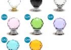 Faceted Crystal Glass Cupboard Door Knobs Pushka Home within measurements 900 X 900