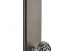 Grandeur Carre Single Dummy Door Knob With Carre Tall Plate for size 1000 X 1490