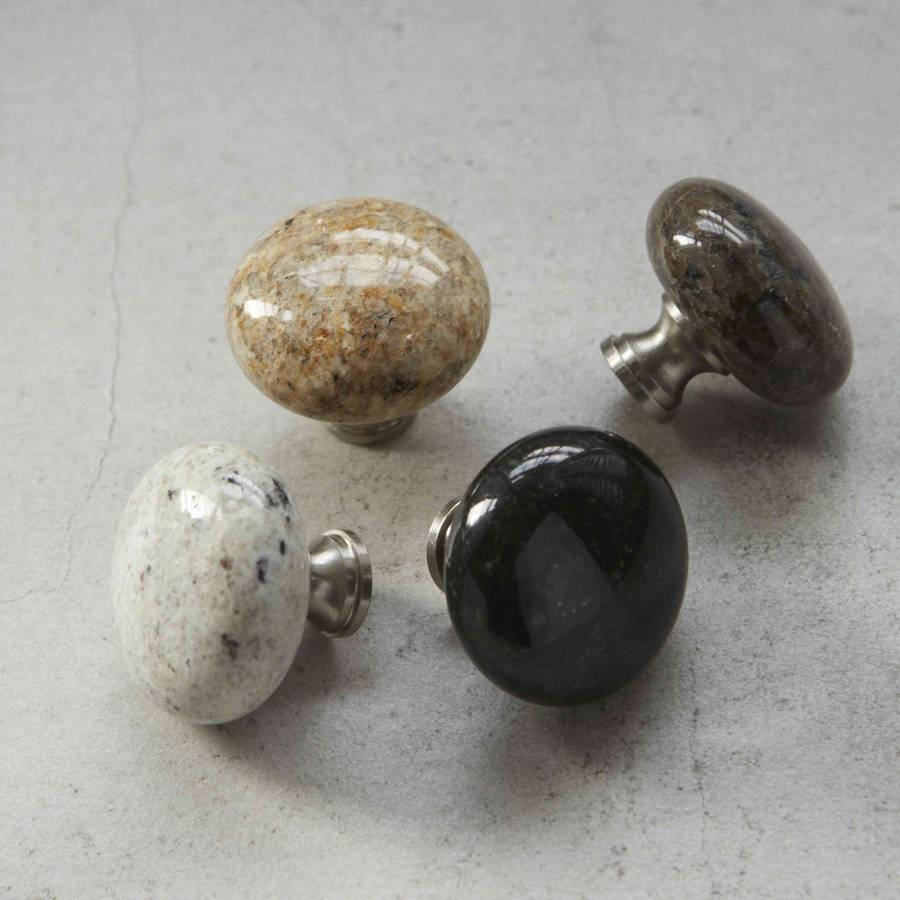 Granite Natural Stone Cupboard Door Knobs Pushka Home pertaining to proportions 900 X 900