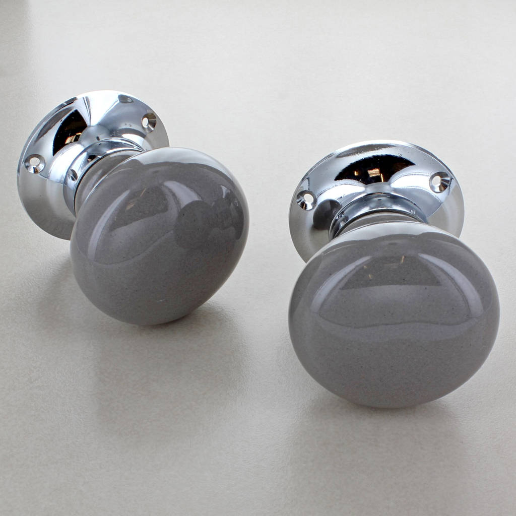 Grey Mortice Ceramic Doors Knobs Set For Entrance Doors G Decor for dimensions 1024 X 1024