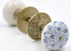 Hand Pained Blue Floral Flower Ceramic Antique Brass Mortice Door for measurements 1400 X 1400