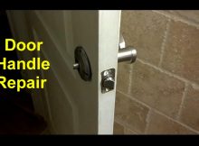 Home Door Handles Loose Or Broken Diy Fixes Home Repair Series pertaining to dimensions 1278 X 843