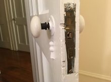 Is It Possible To Replace The Lock On This Door That Has Been in size 4032 X 3024