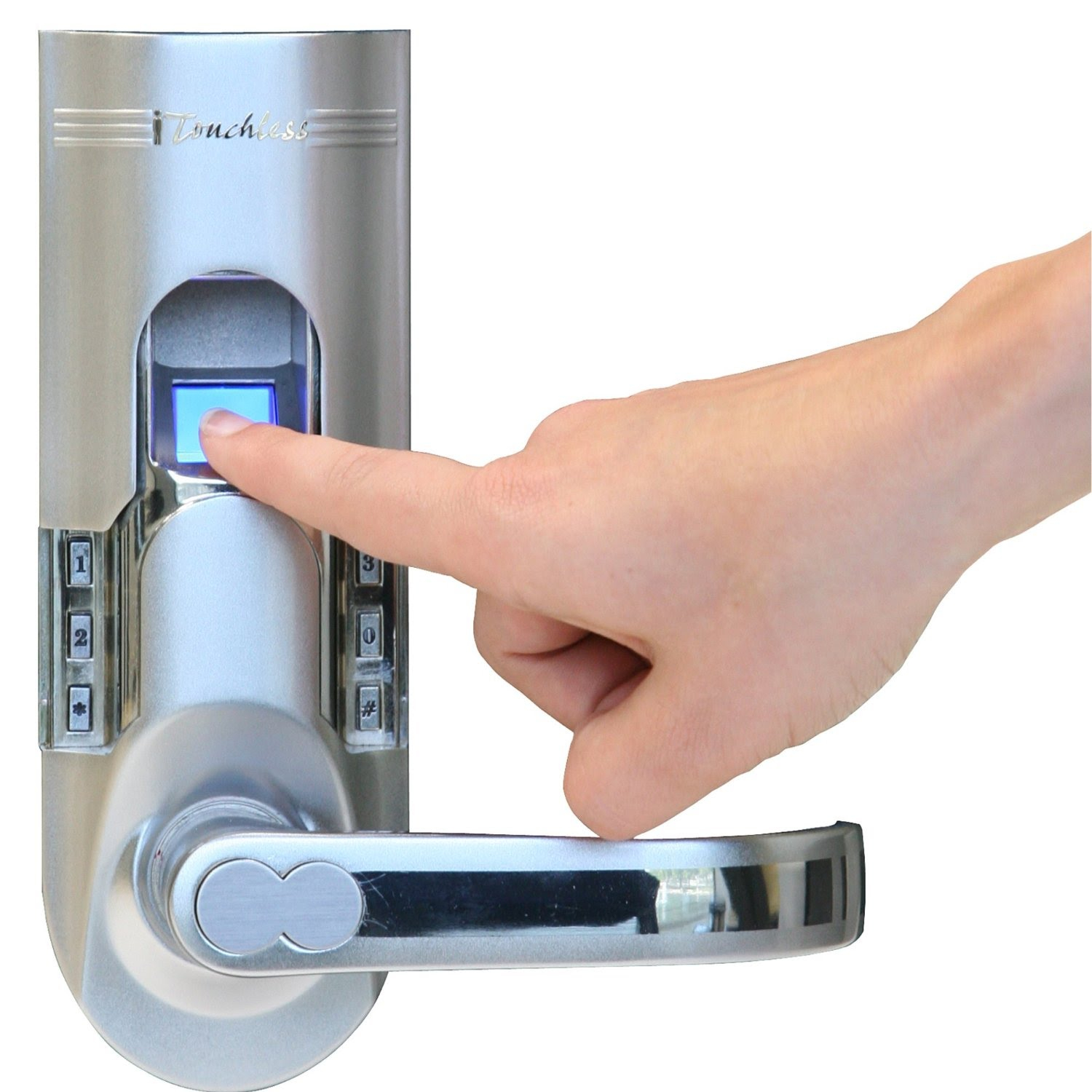 Itouchless Bio Matic Fingerprint Door Lock For Right Hand Door inside size 1500 X 1500