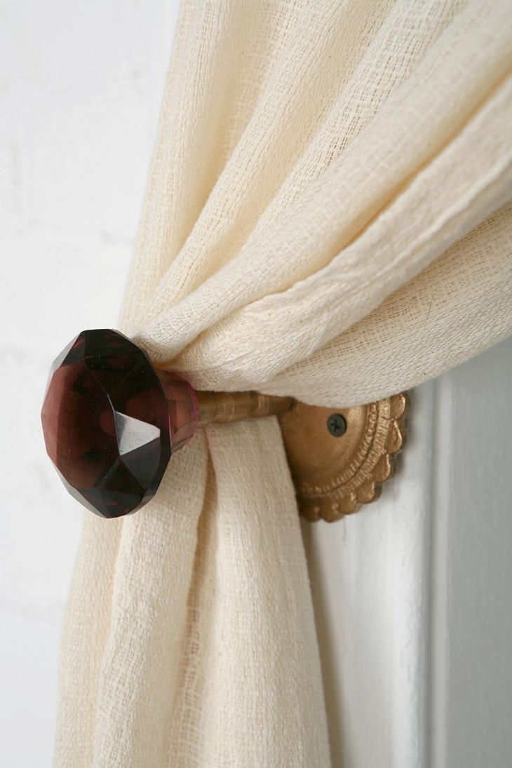 Knob Curtain Tie Backs For The Crib Canopy Divalicious intended for measurements 730 X 1095