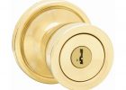 Kwikset Abbey Polished Brass Keyed Entry Door Knob Featuring throughout measurements 1000 X 1000