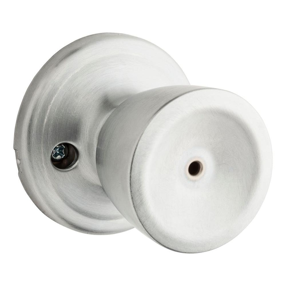 Kwikset Abbey Satin Chrome Privacy Bedbath Door Knob 730a 26d 6al within proportions 1000 X 1000