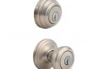 Kwikset Cameron Satin Nickel Exterior Entry Knob And Single Cylinder throughout size 1000 X 1000
