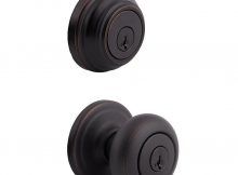 Kwikset Juno Venetian Bronze Exterior Entry Door Knob And Single regarding size 1000 X 1000